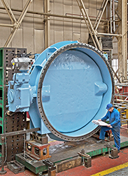 3000 mm Electrically Operated Butterfly Valve